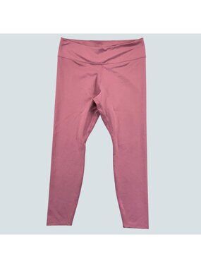 Nike Dri-FIT One Women's Pink High Rise Training Leggings XL Athletic